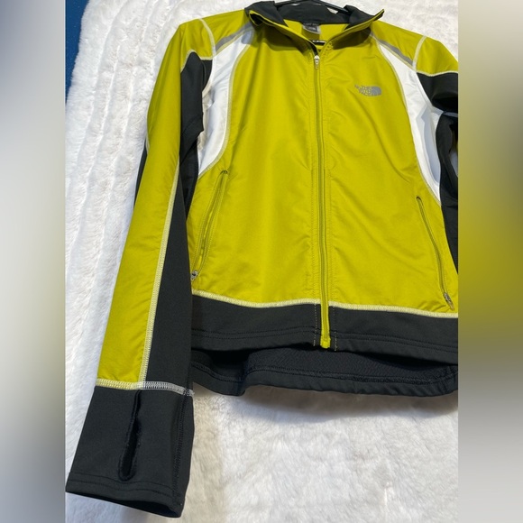 The North Face Womens Flight Series Track Athletic Jacket Yellow Black Small - Picture 6 of 15